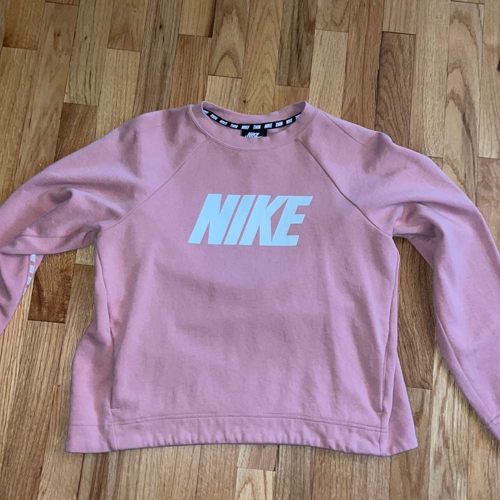 Pink Nike Crewneck